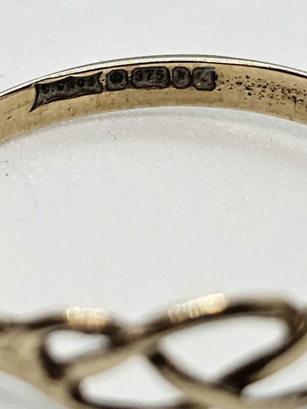 Gold Celtic Style Band - Image 4