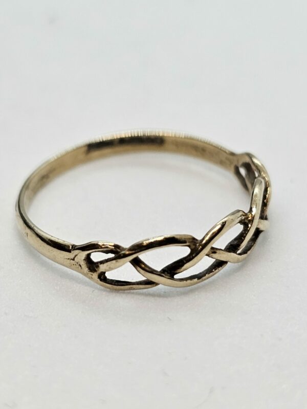 Gold Celtic Style Band - Image 6