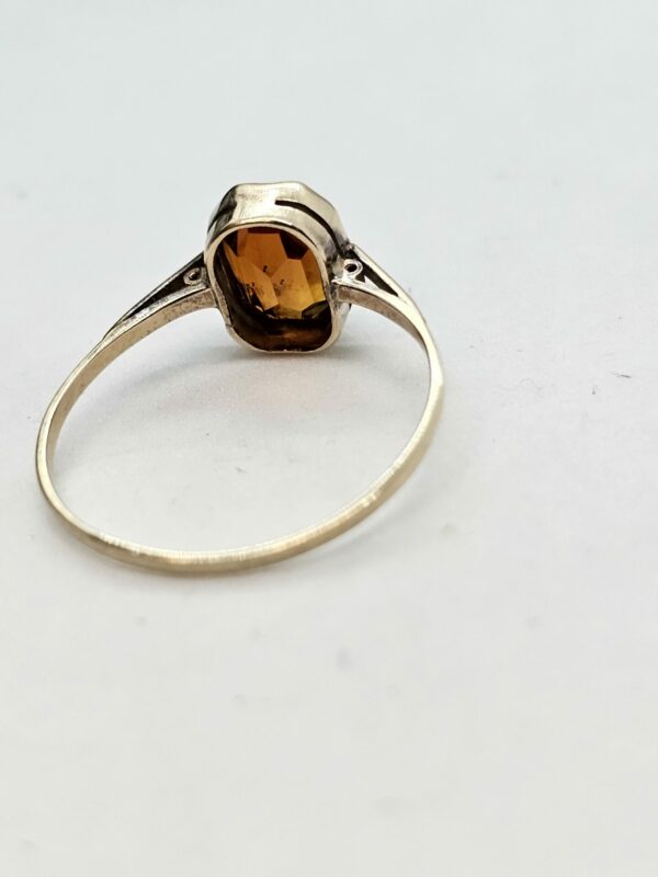 Amber Gold Ring - Image 5