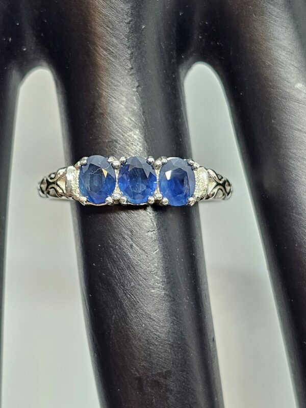 Sapphire White Gold Ring