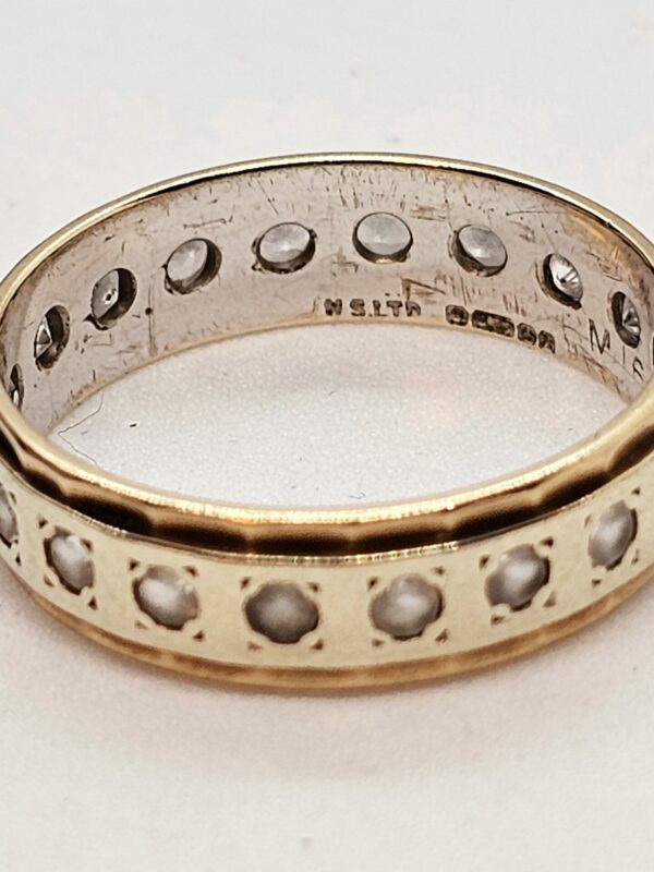 Gold Eternity Ring - Image 3