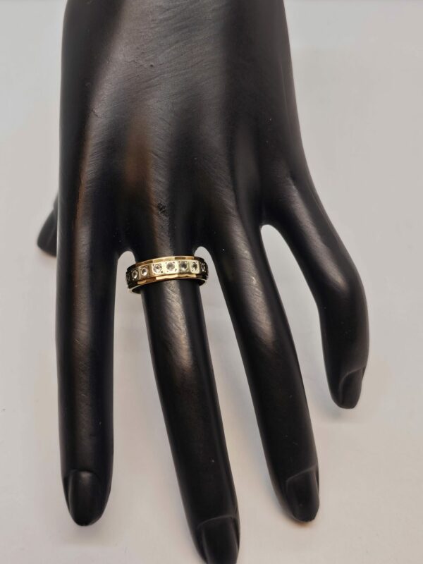 Gold Eternity Ring - Image 4