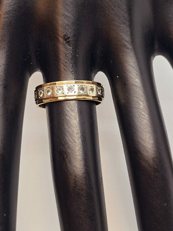 Gold Eternity Ring - Image 5