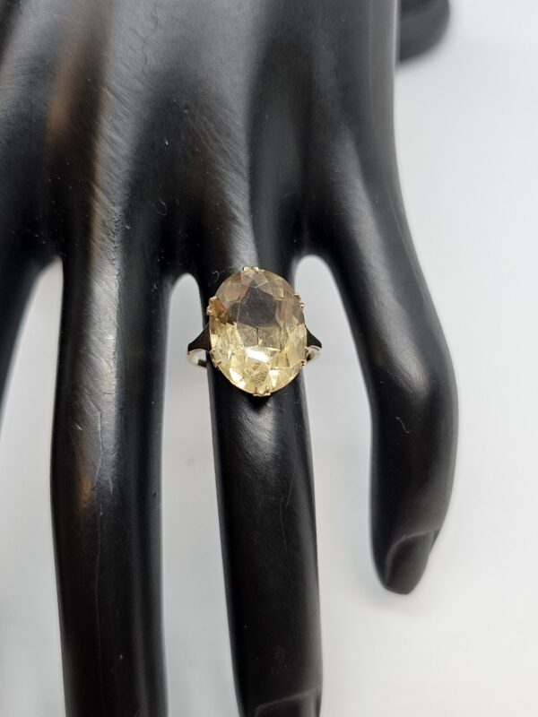 Citrine Gold Dress Ring