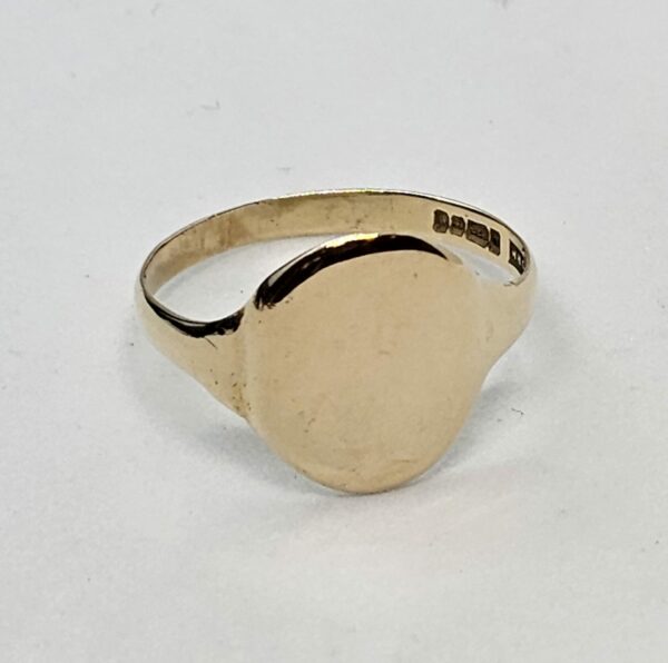 Vintage Gold Signet Ring