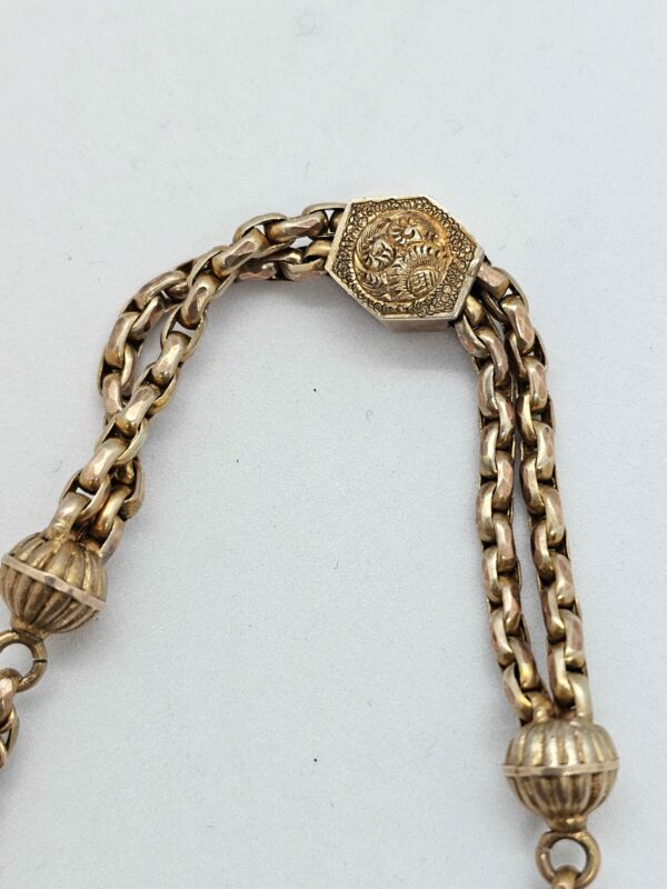 Antique Gold Albertina Chain - Image 6