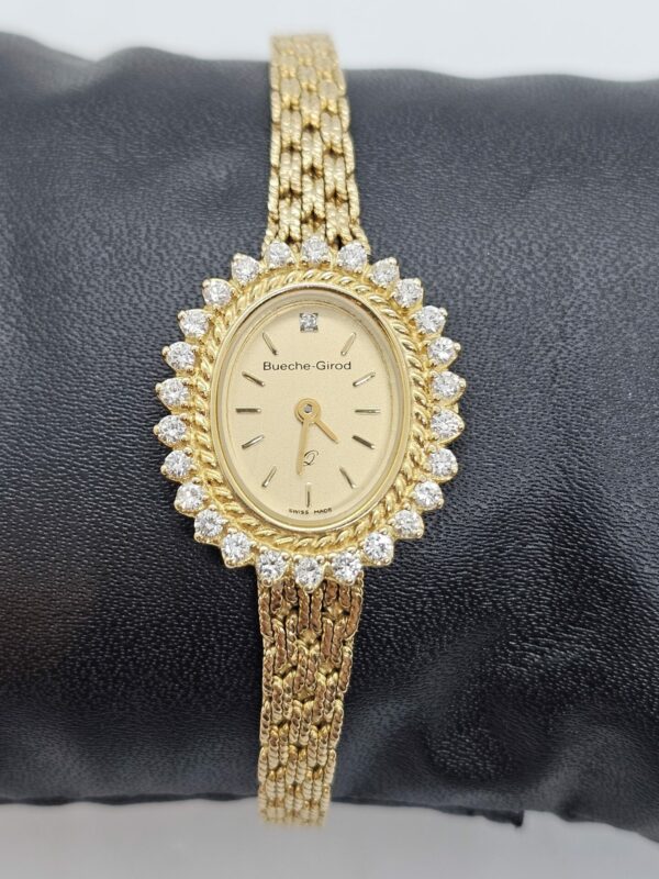 Bueche Girod Gold & Diamond Watch