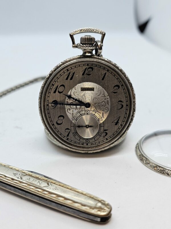 Elgin 14k goldfilled Pocket watch - Image 2