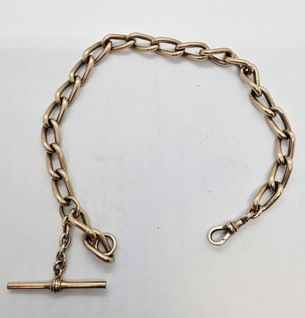 9ct solid Gold Albert Chain