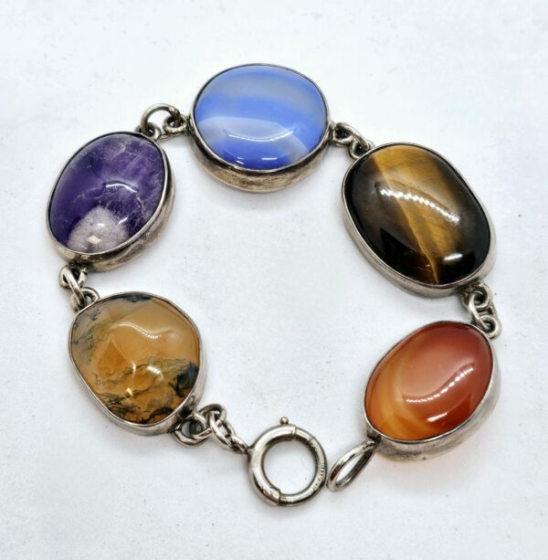 Artisan Scottish Agate Bracelet