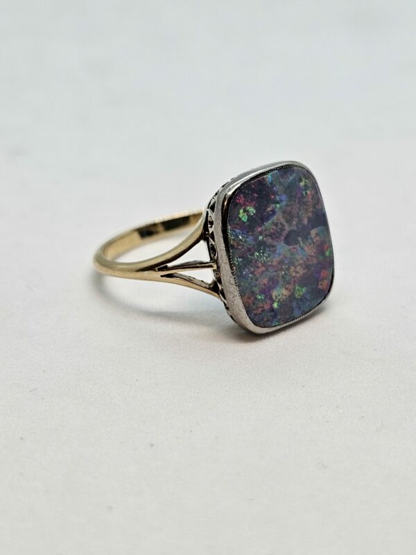 18ct 6ct gold Fire Opal Ring - Image 3