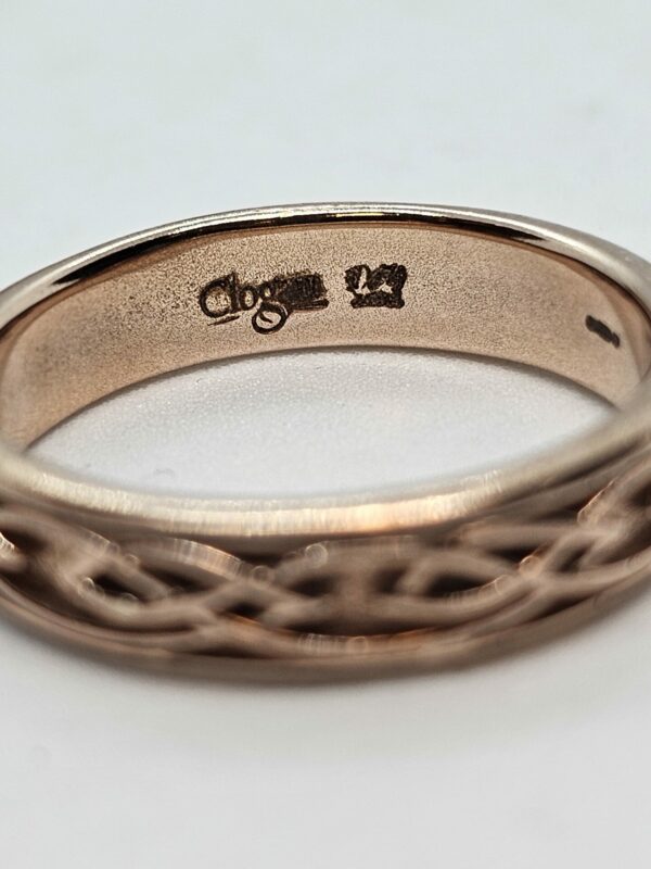 Clogau Gold Celtic Style Band - Image 2