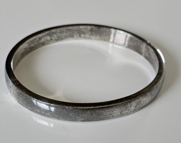 Silver Hinged Bangle