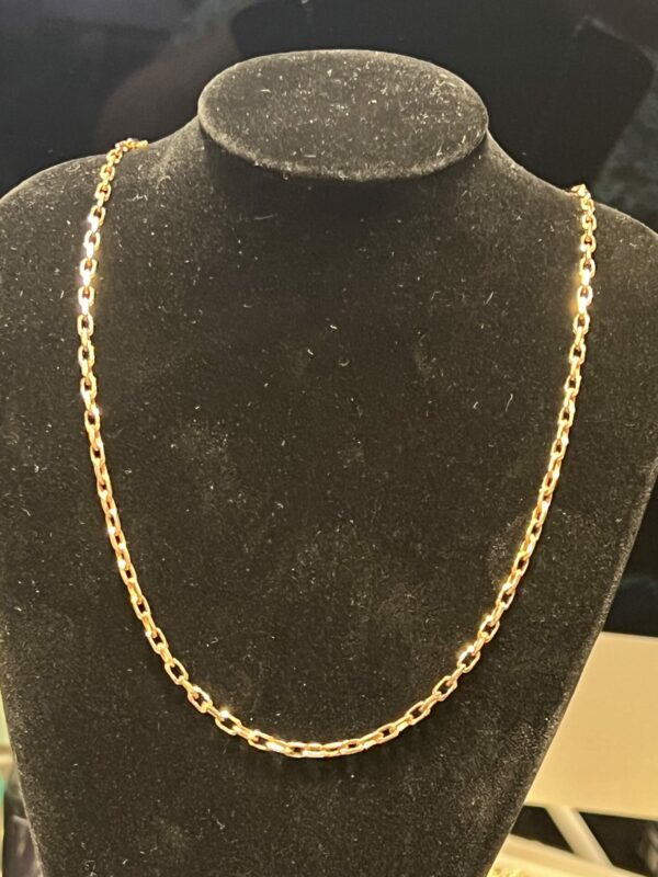 9ct gold vintage chain