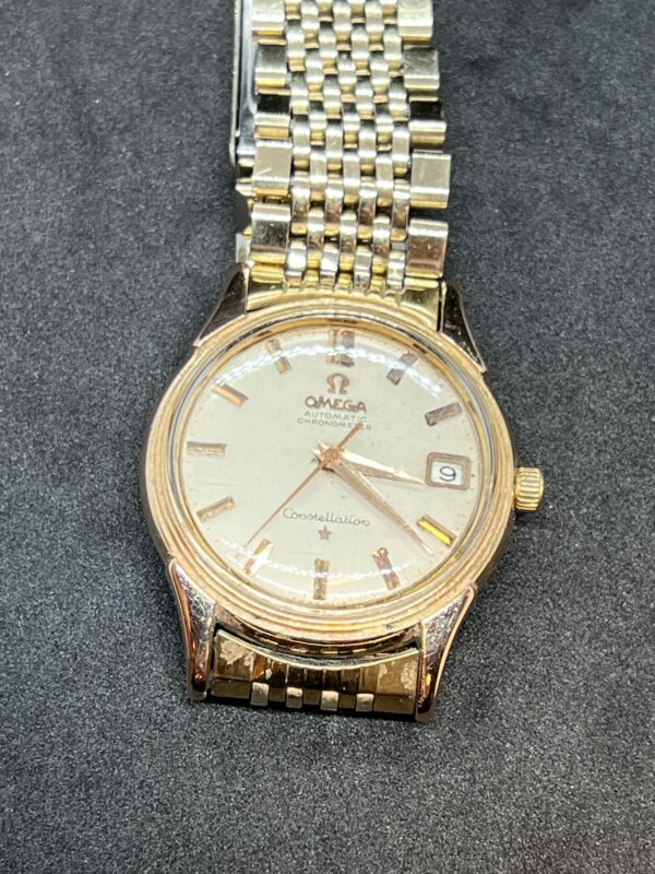 1960s 18ct gold omega constellation watch - Image 6