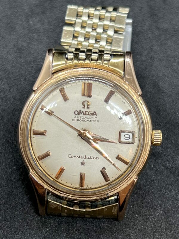 1960s 18ct gold omega constellation watch