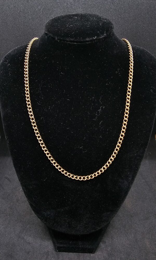 9ct Yellow Gold Curb Chain