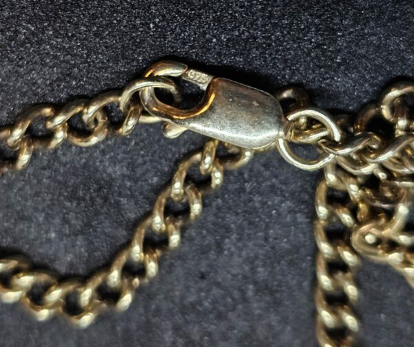 9ct Yellow Gold Curb Chain - Image 2