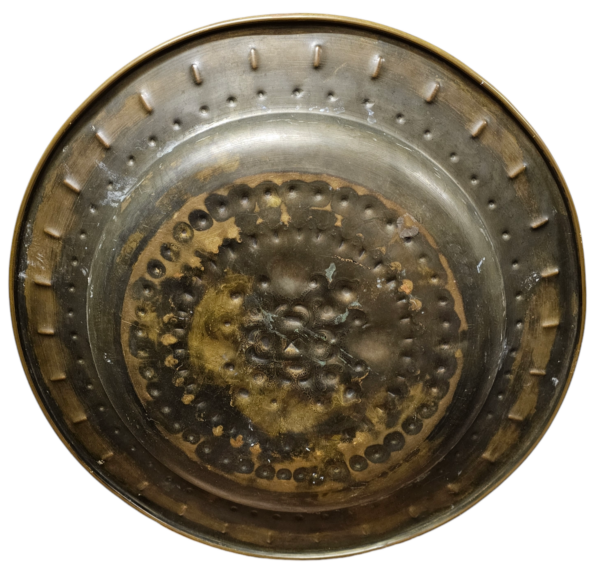 Brass 19th Century Alms Dish - Image 3