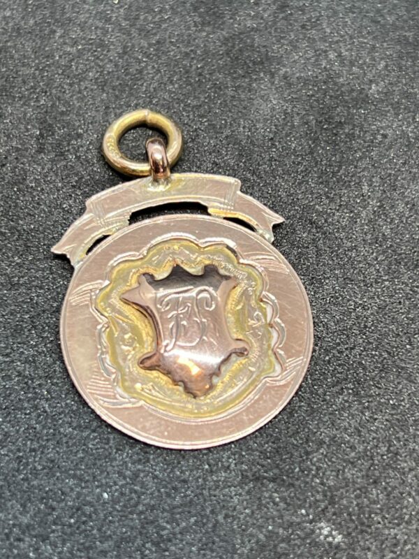 9ct gold Forfar and district ploughing medal