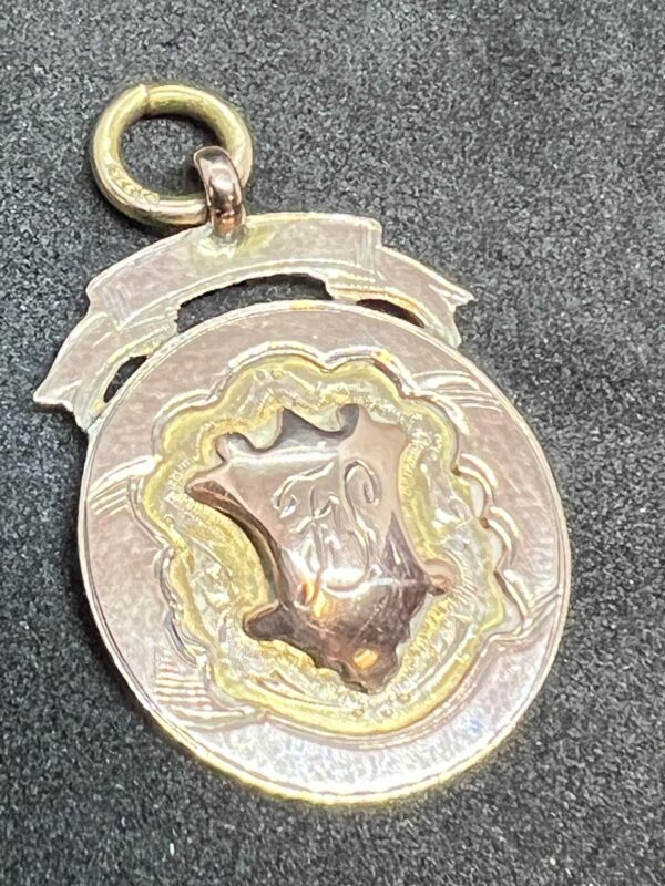 9ct gold Forfar and district ploughing medal - Image 3