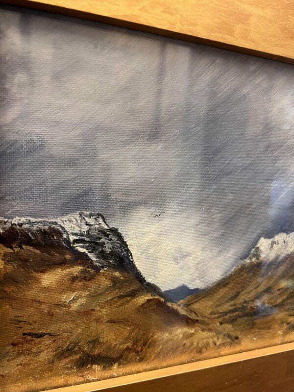 Glen Coe oil painting by Peter mylles - Image 2