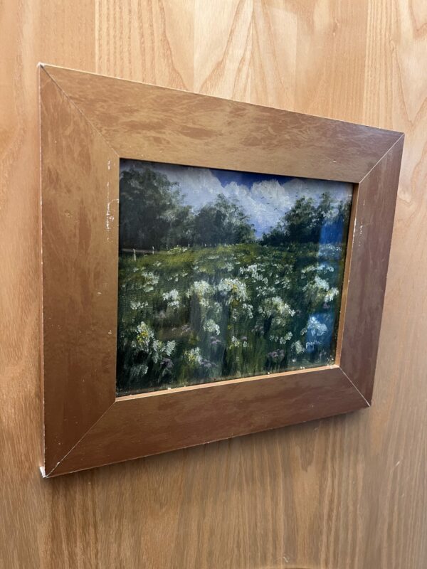 Wild meadow by Peter mylles oil painting - Image 2