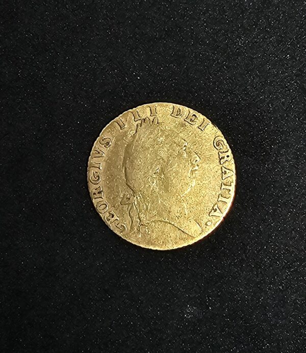 1788 Gold Half Guinea Coin George III - Image 2