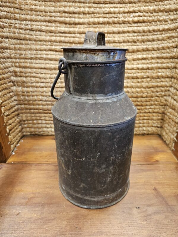 Vintage Tin Gallon Milk Churn - Image 2