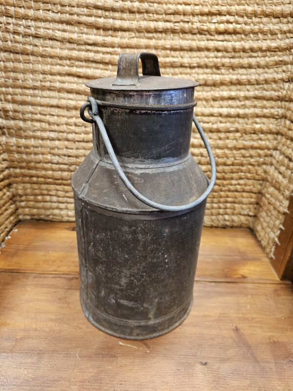 Vintage Tin Gallon Milk Churn