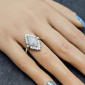 Diamond Shape Dress Ring